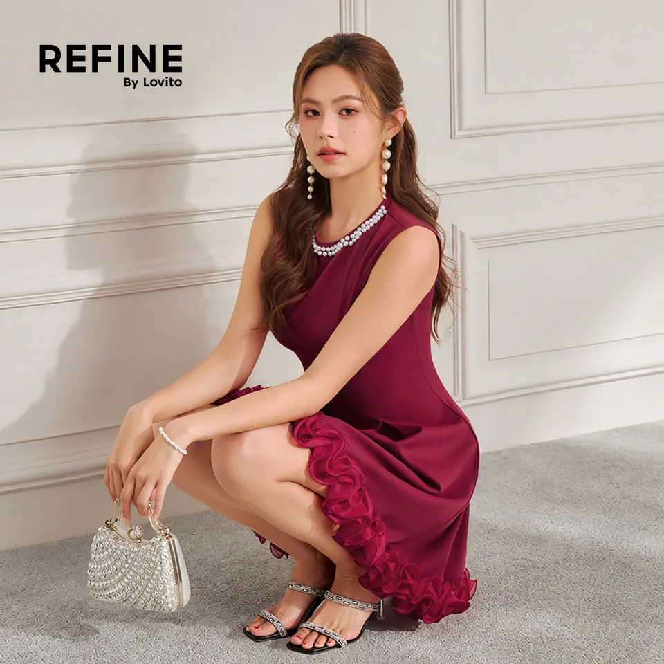 Refine 实拍 · DRR44P1D005 · 完整模特造型