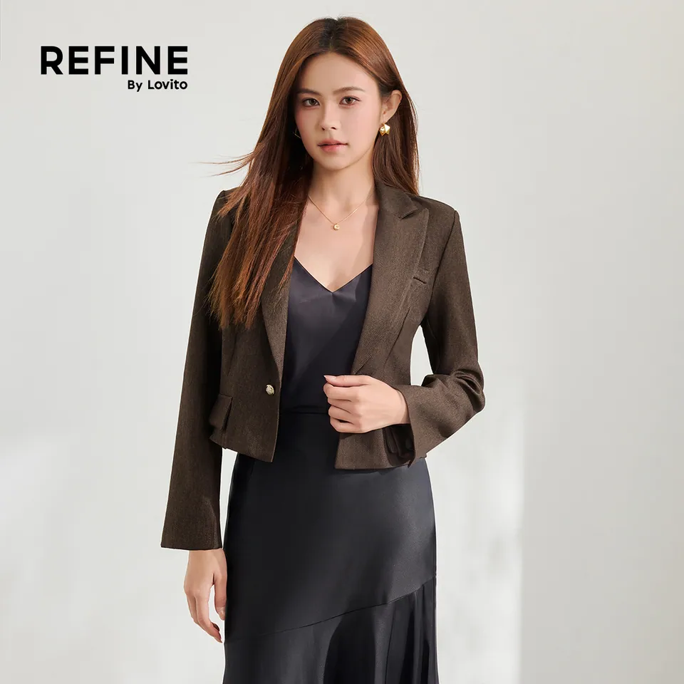 Refine 实拍 · BZR44P1D086 · 完整模特造型
