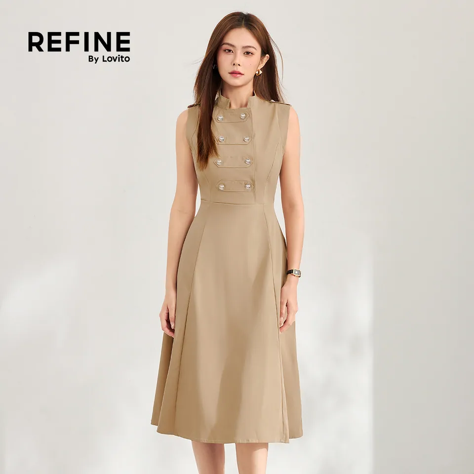 Refine 实拍 · DRR44P1D123 · 完整模特造型
