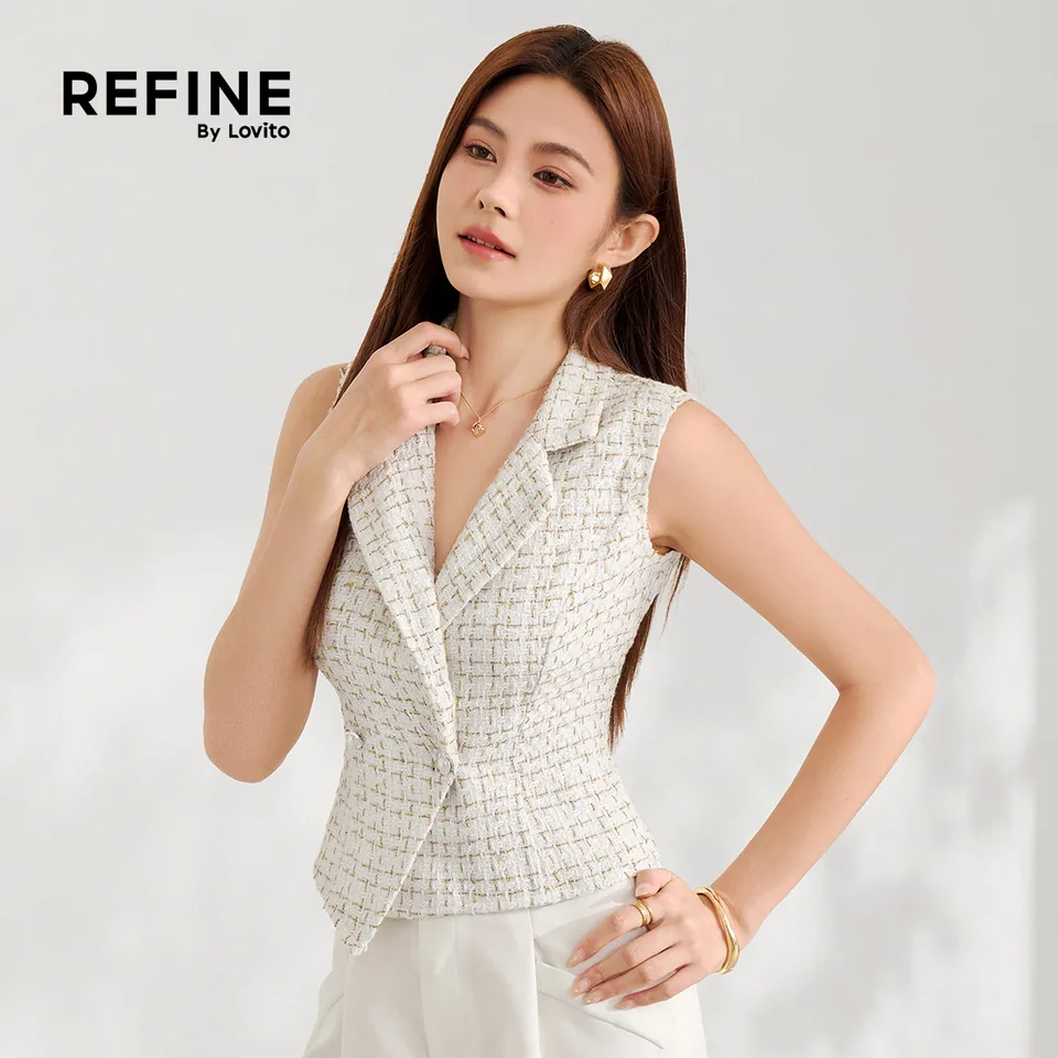 Refine 实拍 · TKR44P1D095 · 完整模特造型
