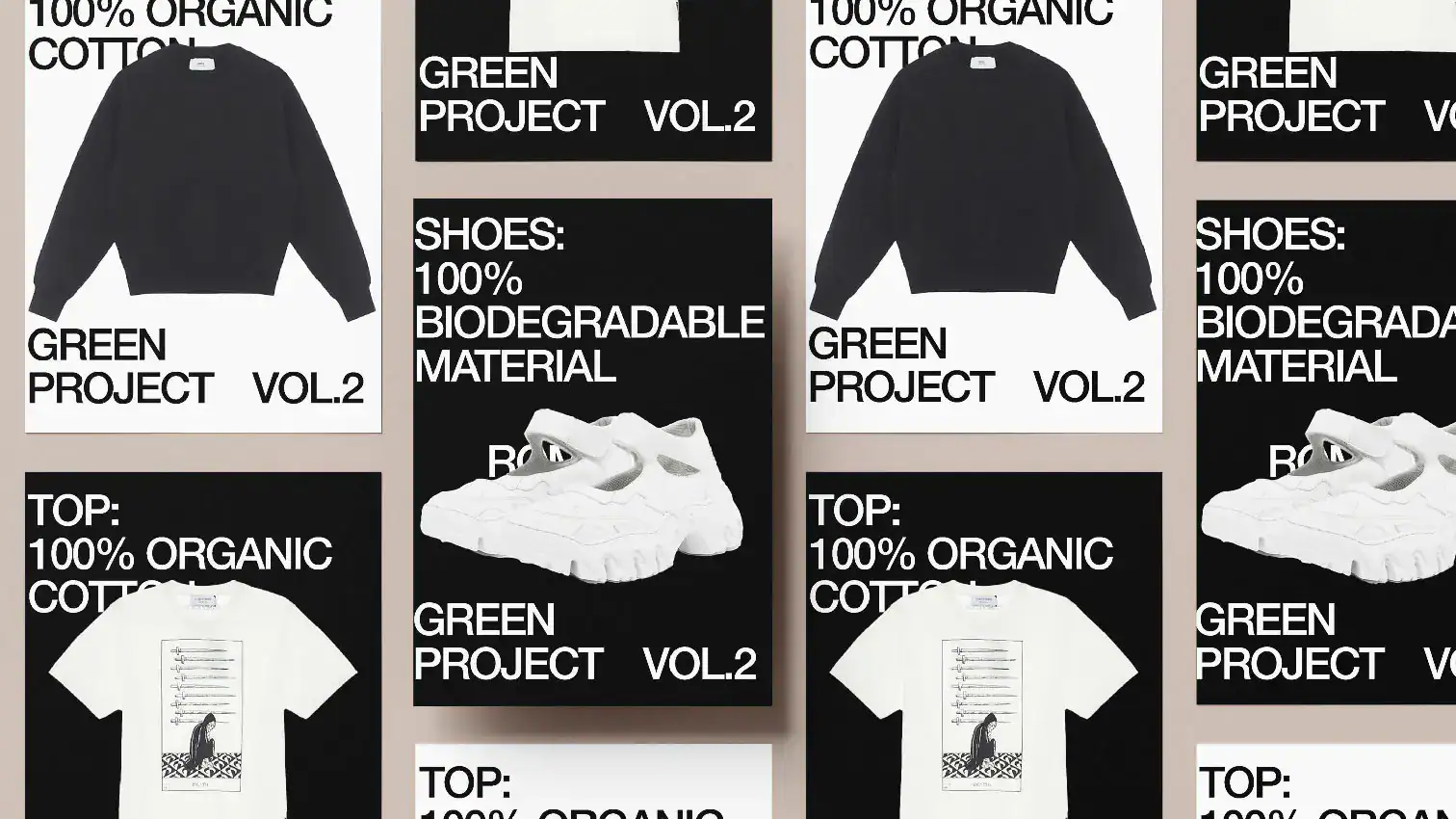 SND Green Project 材料与活动视觉
