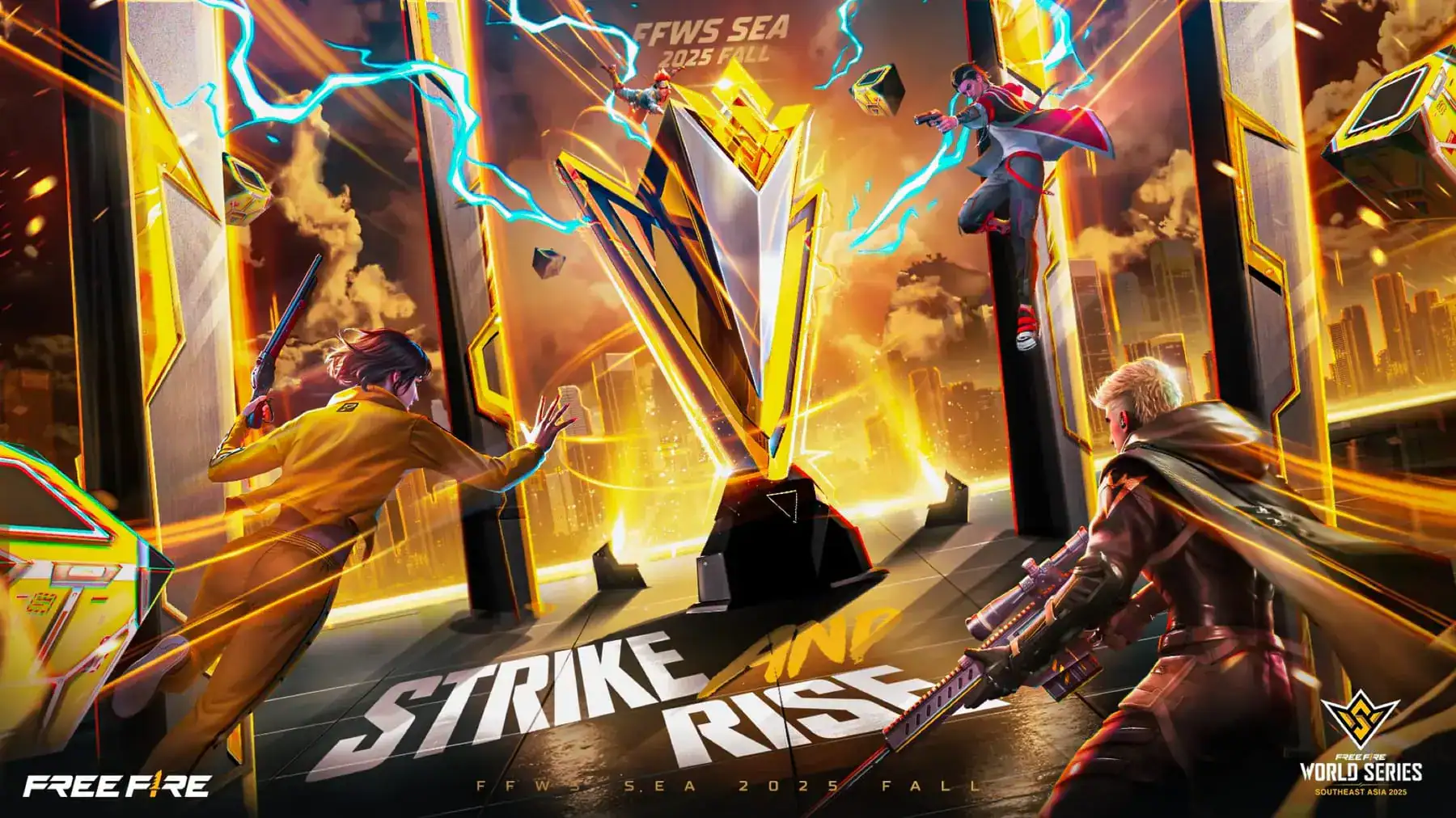 Free Fire 游戏主视觉